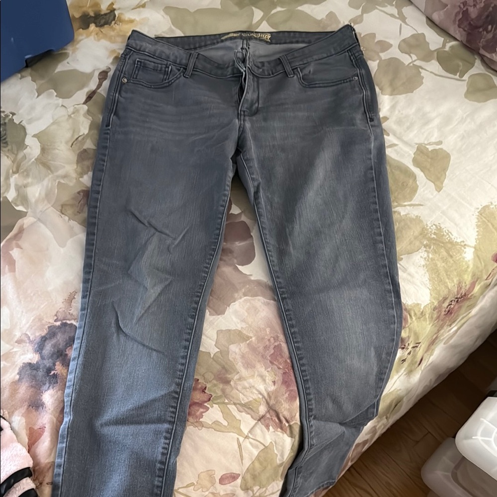 Women's Gray Jeans